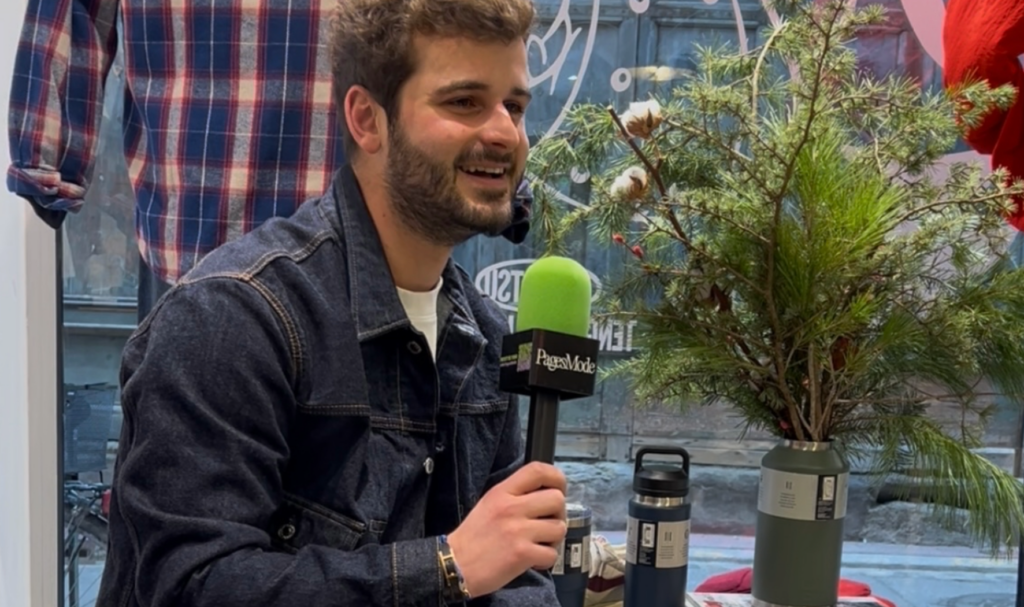 Interview de Paul à props de sa boutique Mr Blue Store