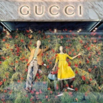 Vitrine printanière Gucci