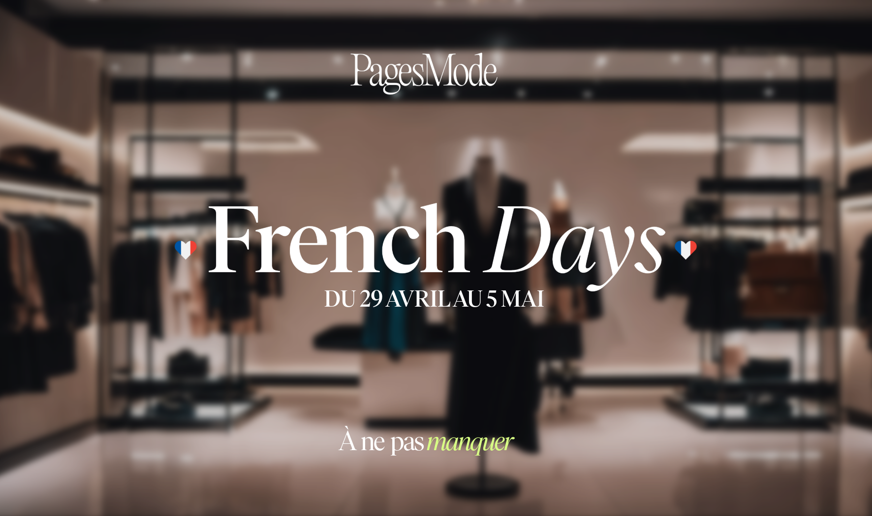 French days du 29 avril au 5 mai