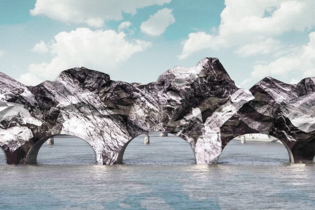 La caverne du Pont Neuf by JR 