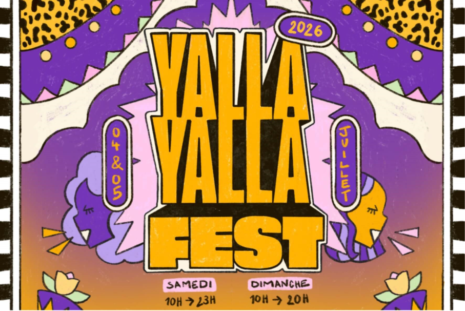 Affiche officielle du festival Yälla Yälla
