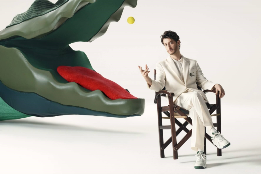 Pierre Niney, égérie Lacoste