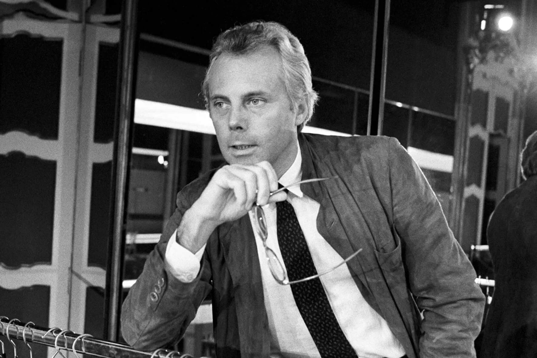 Giorgio Armani à ses débuts