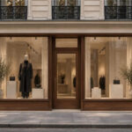 Devanture d'une boutique de prêt-à-porter