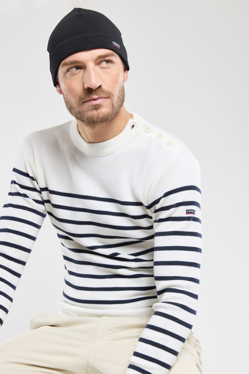 Bonnet uni Lannion - laine