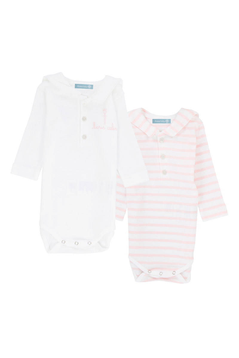 Lot de bodies 2 Brendan Baby - coton