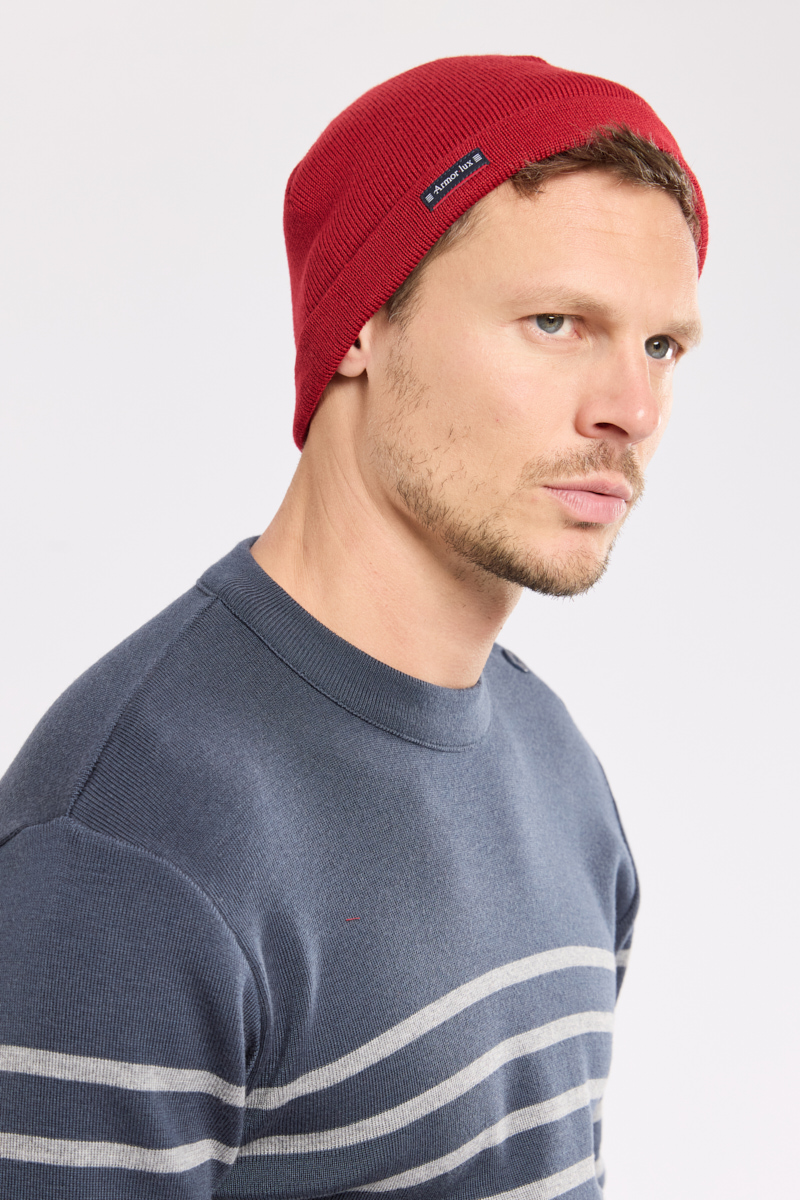 Bonnet uni Lannion - laine