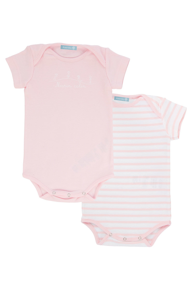 Lot de 2 Bodies Yannig Baby - coton