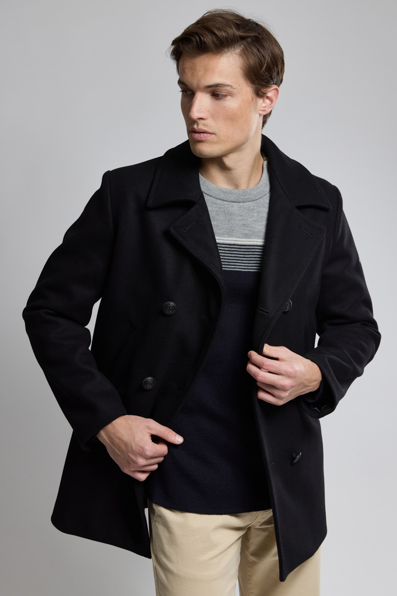 Caban marin Cap Sizun - drap de laine