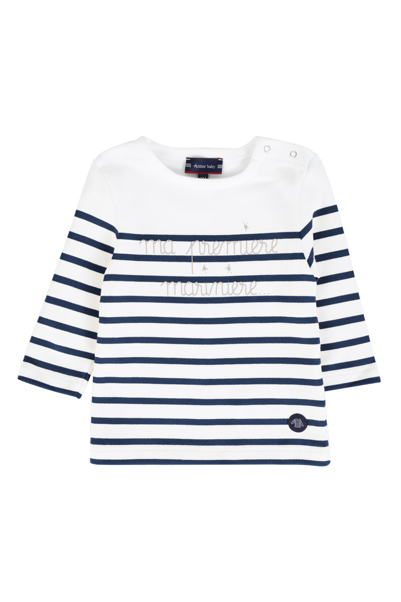 Marinière Ma 1ère marinière Baby - coton épais