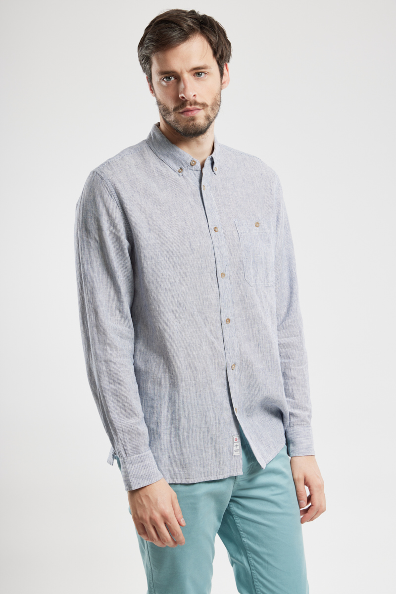 Chemise ELINE - lin et coton