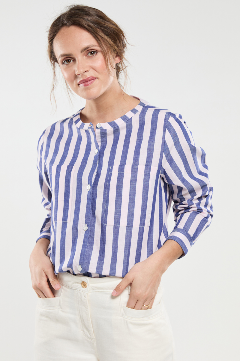 Chemisier rayé CORLYNE - coton