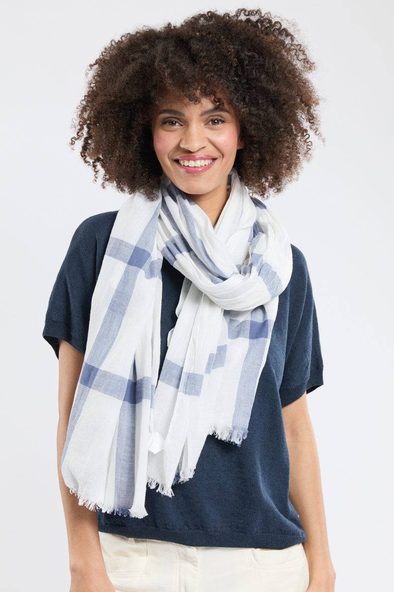 Foulard à carreaux JOULIET