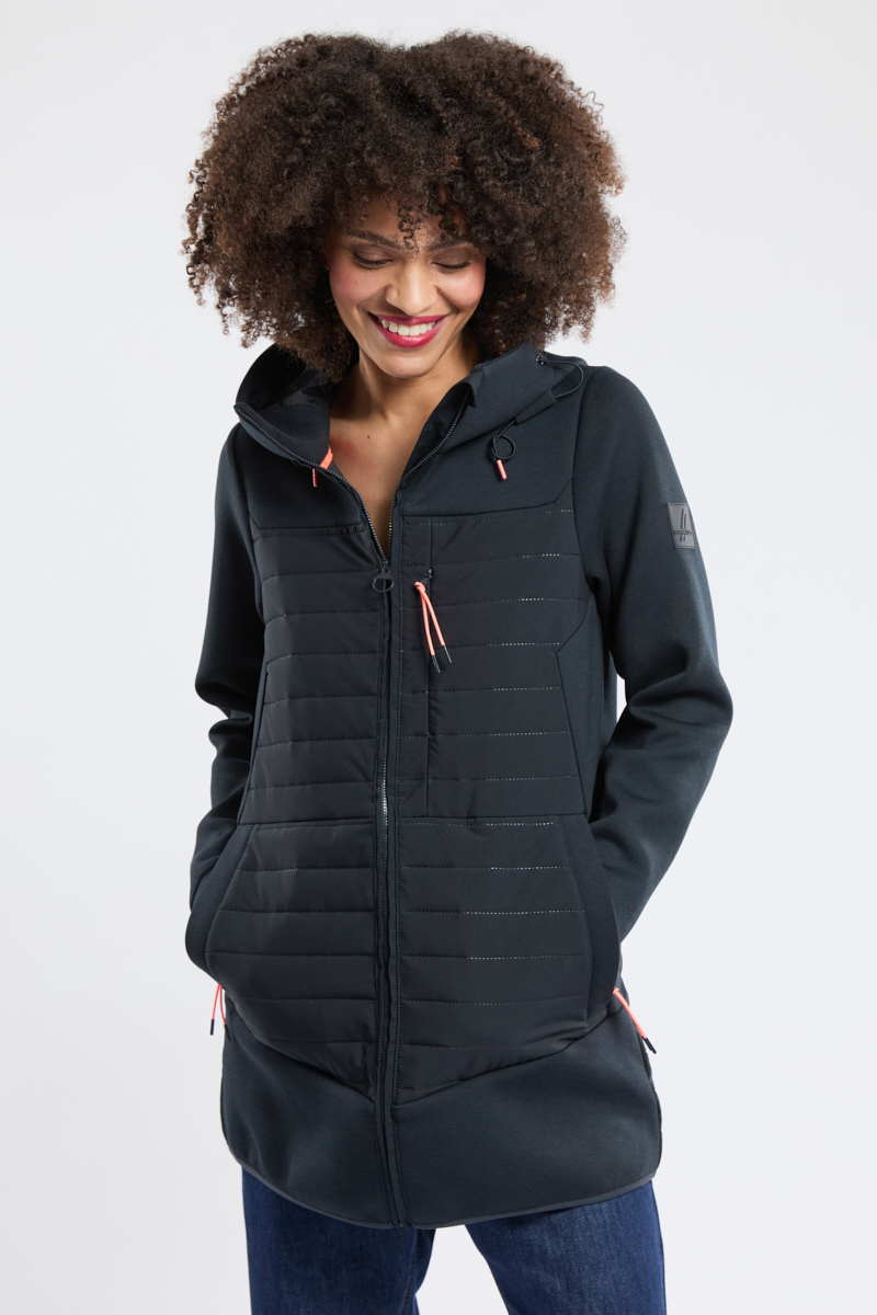 Veste bi-matière MOMBEL