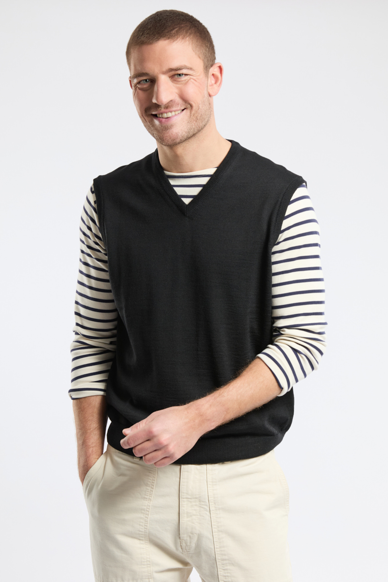 Pull sans manche Bérac