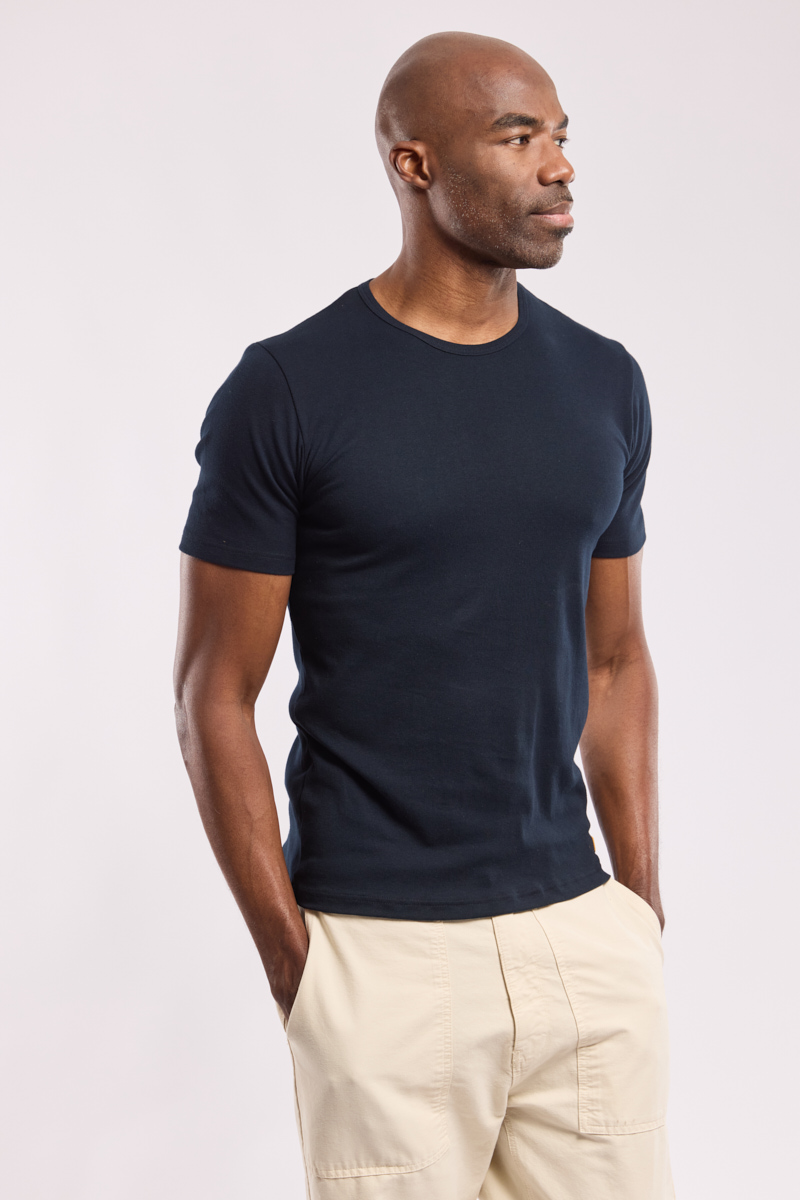 Lot de 2 T-shirts unis - coton