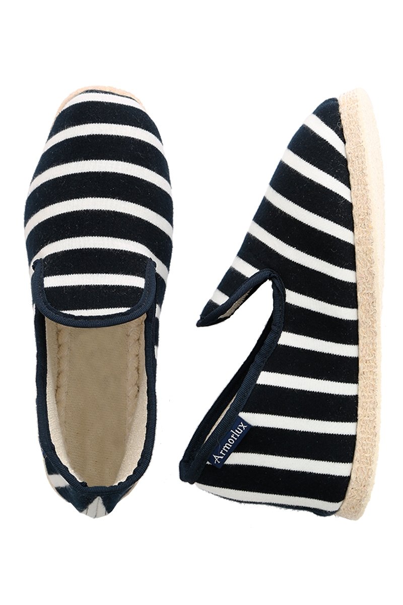 Chaussons rayés du 37 au 43 - coton