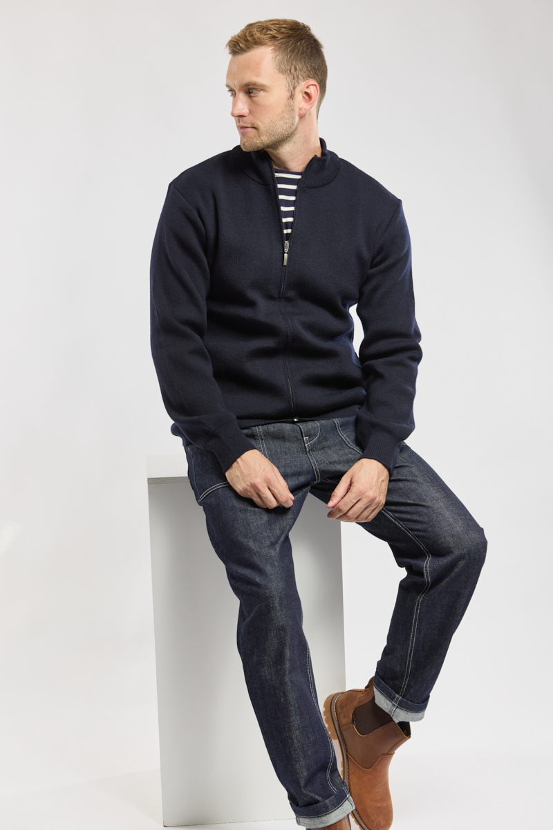 Cardigan Plouescat - laine