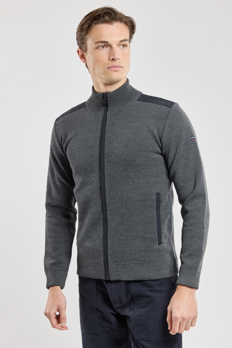 Cardigan - maille haute densité
