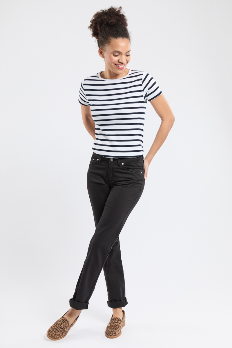 Pantalon Yole coupe regular - coton