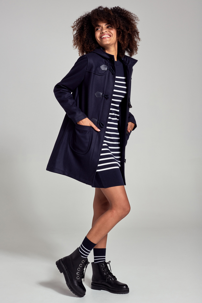 Duffle Coat Concarneau - drap de laine mélangée