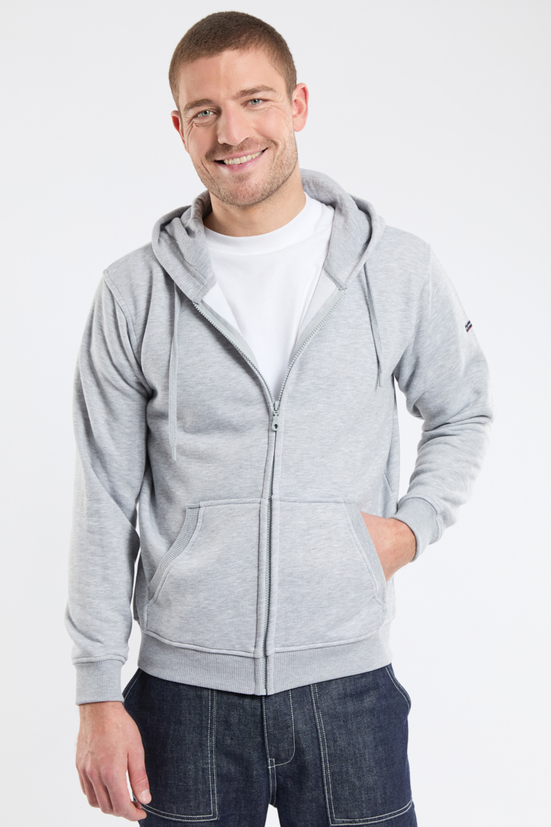 Sweat zippé mixte