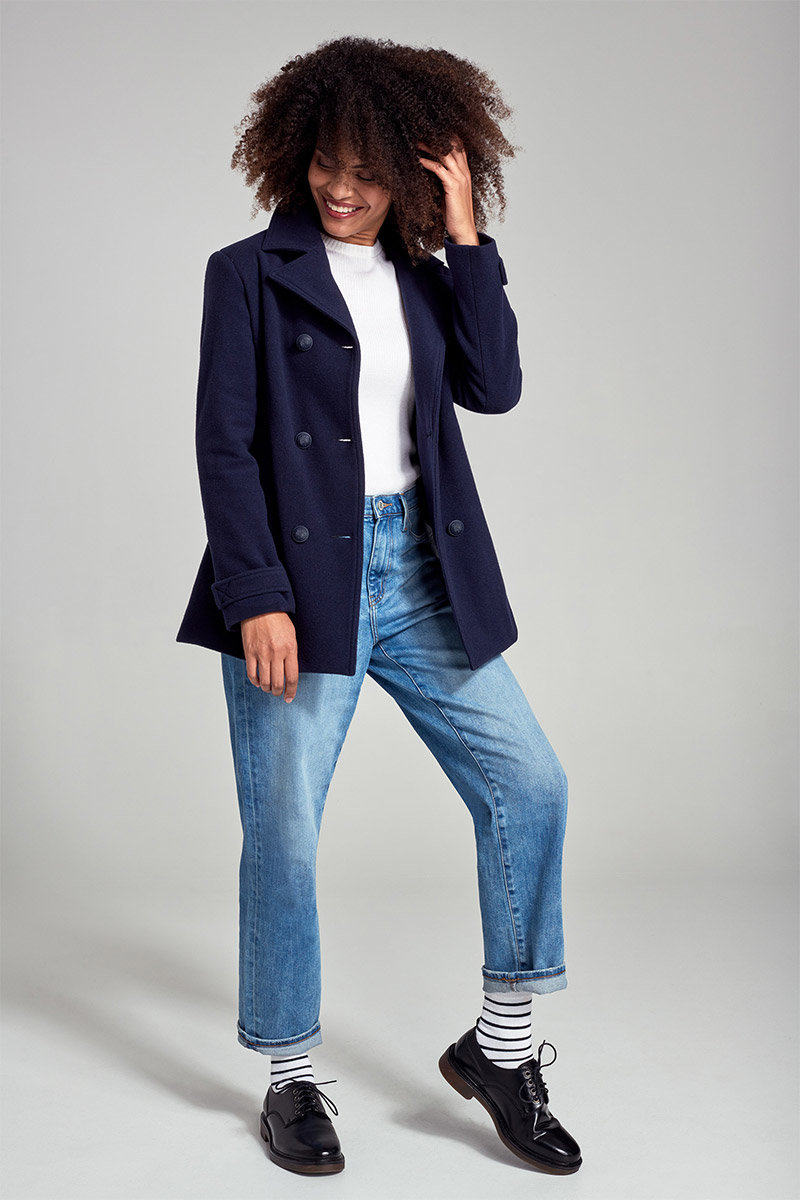Caban Penfret - velours de laine