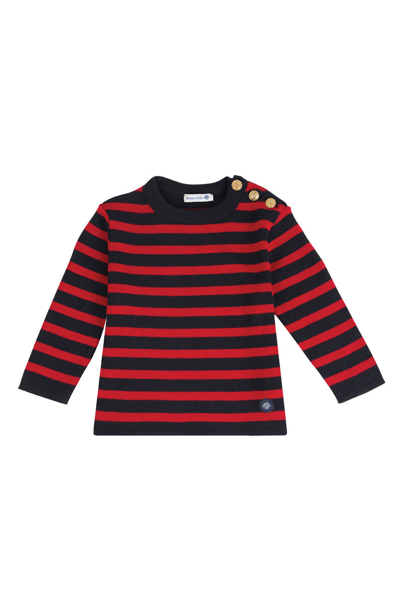 Pull Marin rayé Riec Kids - laine