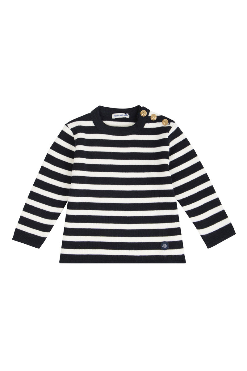 Pull Marin rayé Riec Kids - laine