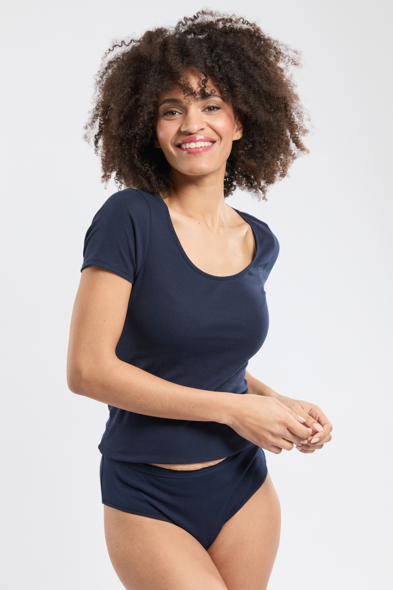 Culotte taille moyenne - coton issu de l'agriculture biologique