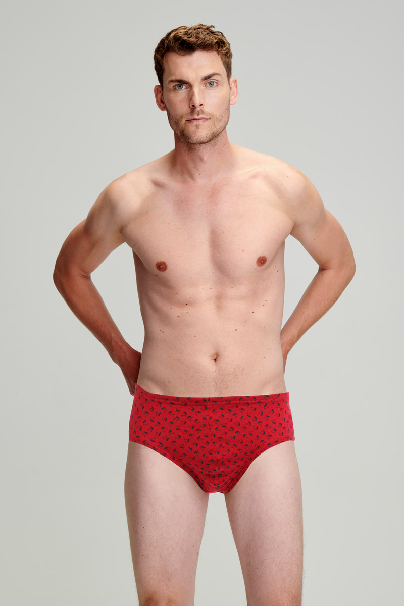 Slip motifs voiliers - coton léger issu de l agriculture biologique