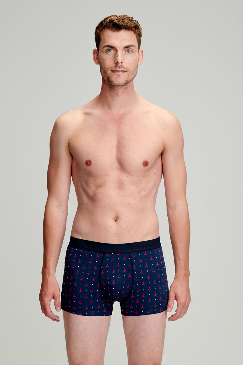 Boxer imprimé - coton léger biologique