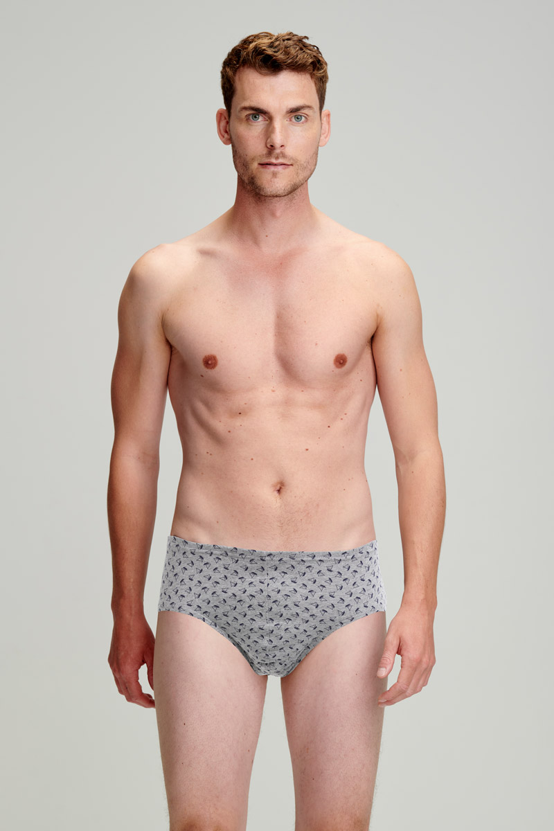 Slip motifs voiliers - coton léger issu de l agriculture biologique