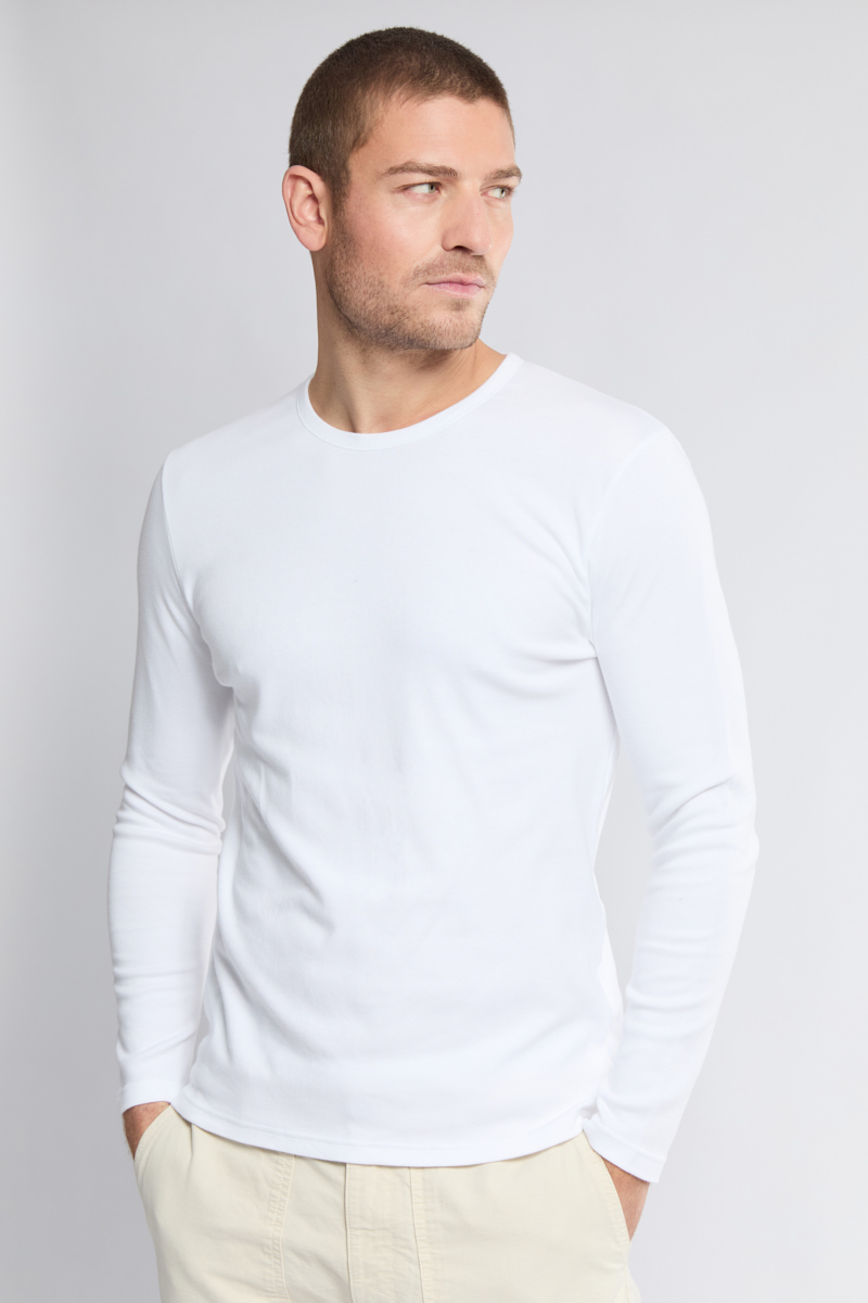 T-shirt manches longues - coton épais issu de l agriculture biologique