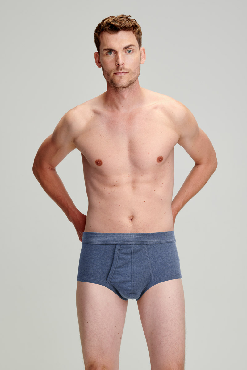 Slip ouvert - coton léger biologique