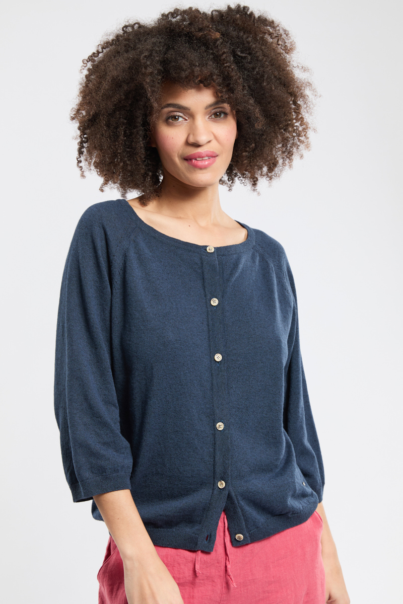 Cardigan manches 3/4 Paloma
