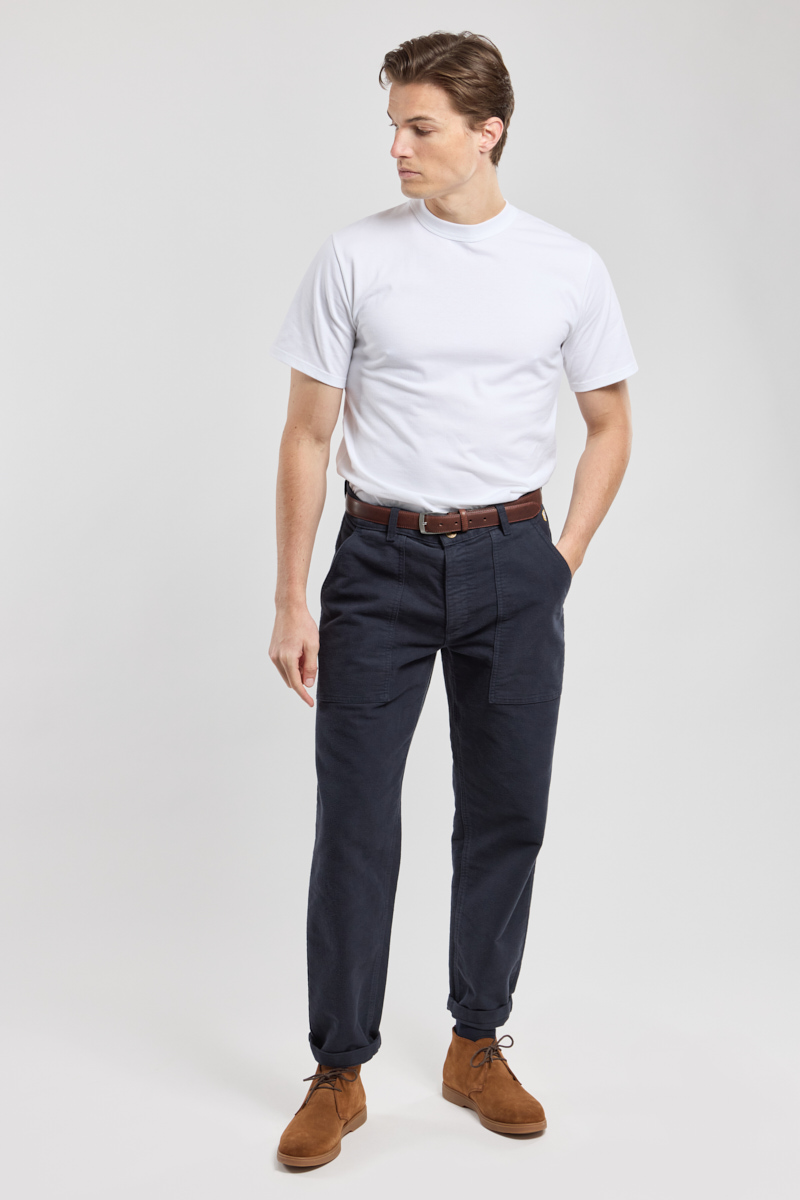 Pantalon pêcheur - coton