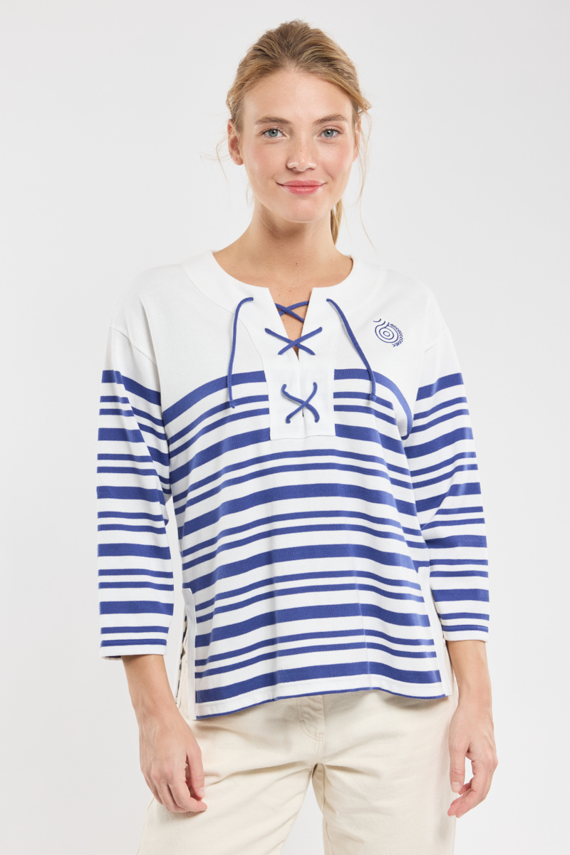 Le pull marin léger - Armor-lux X Nolwenn Faligot