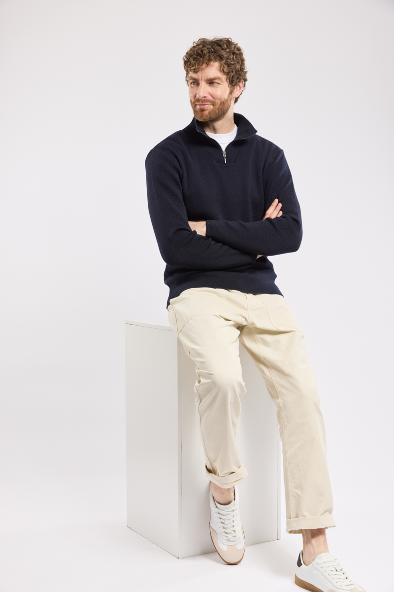 Pull camionneur Guisseny - laine