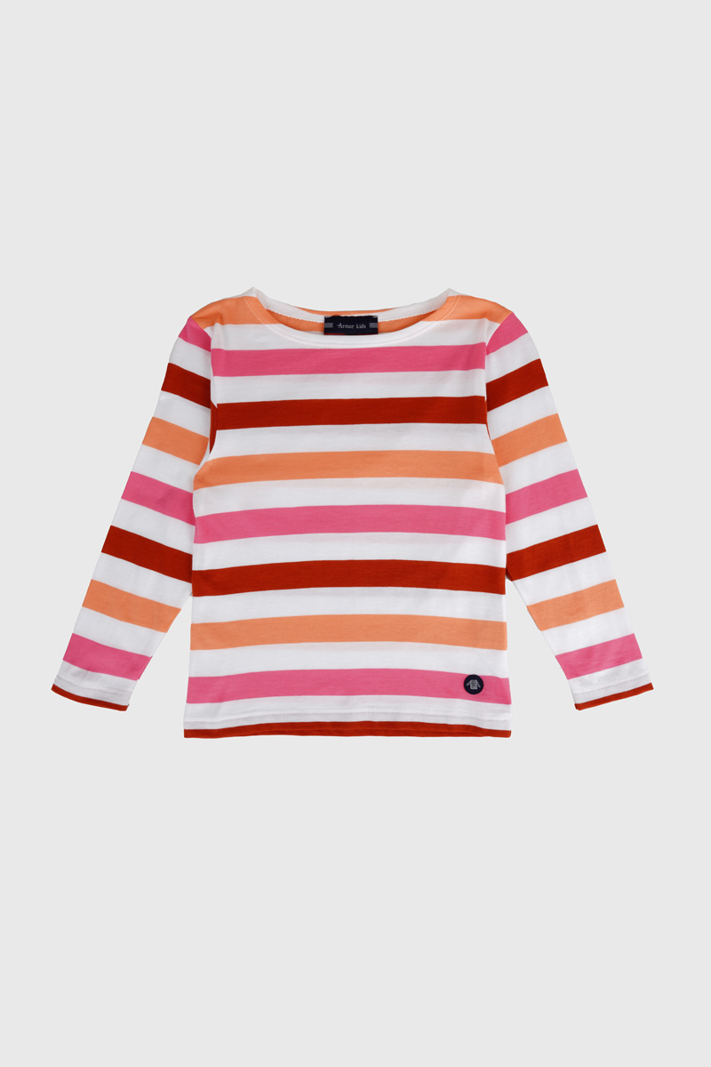 Marinière multicolore Kids - coton léger