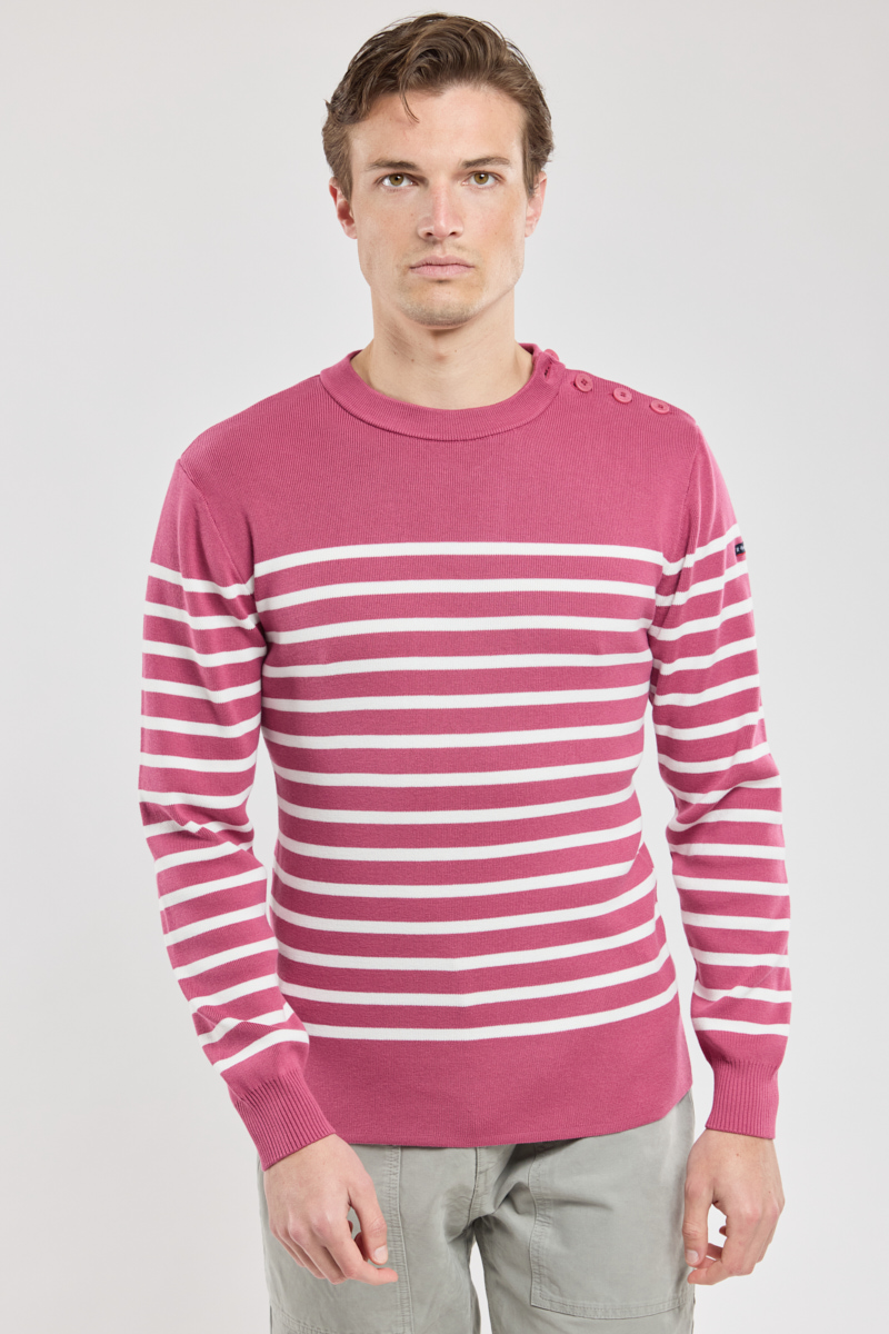 Pull marin rayé Groix - coton