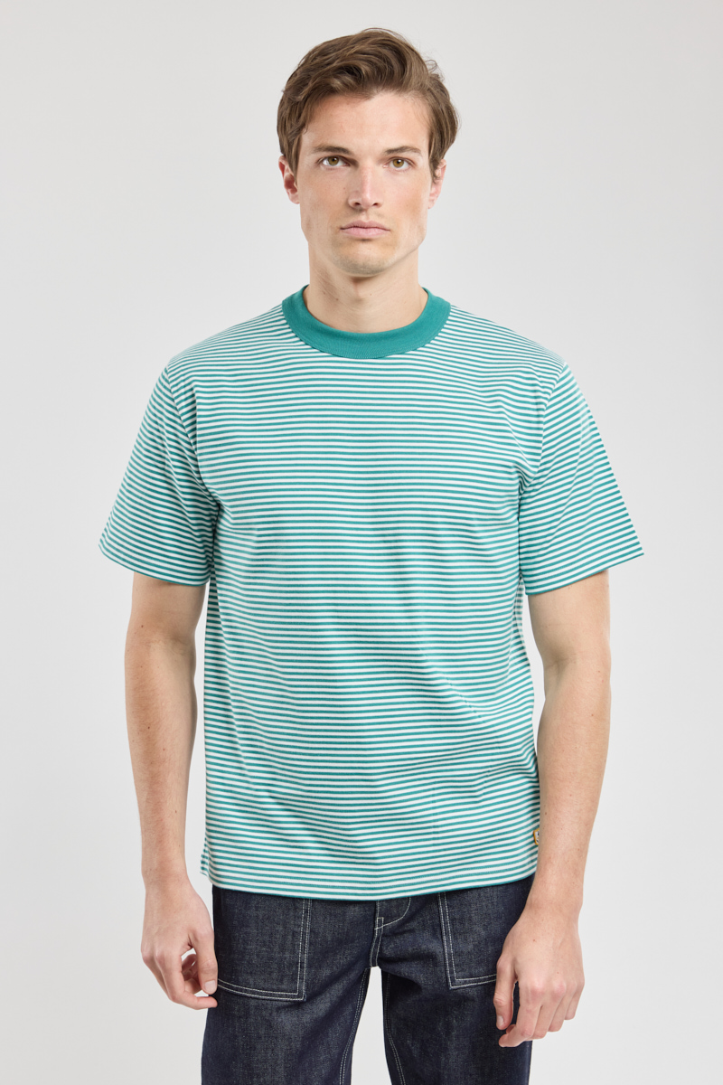 T-shirt rayé Héritage - coton léger