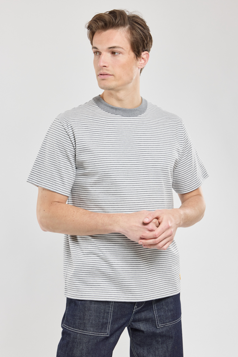 T-shirt rayé Héritage - coton léger