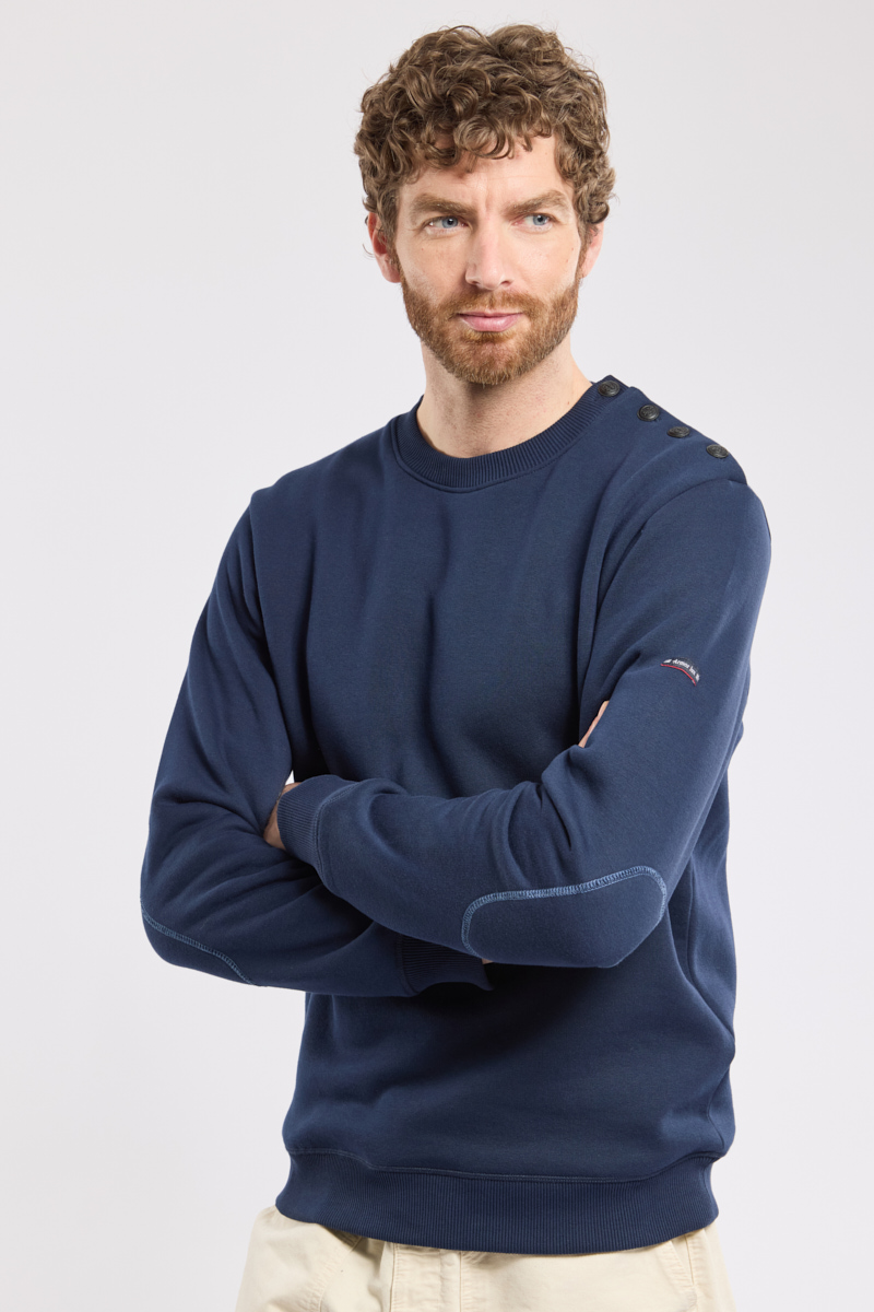 Sweat avec coudières - coton