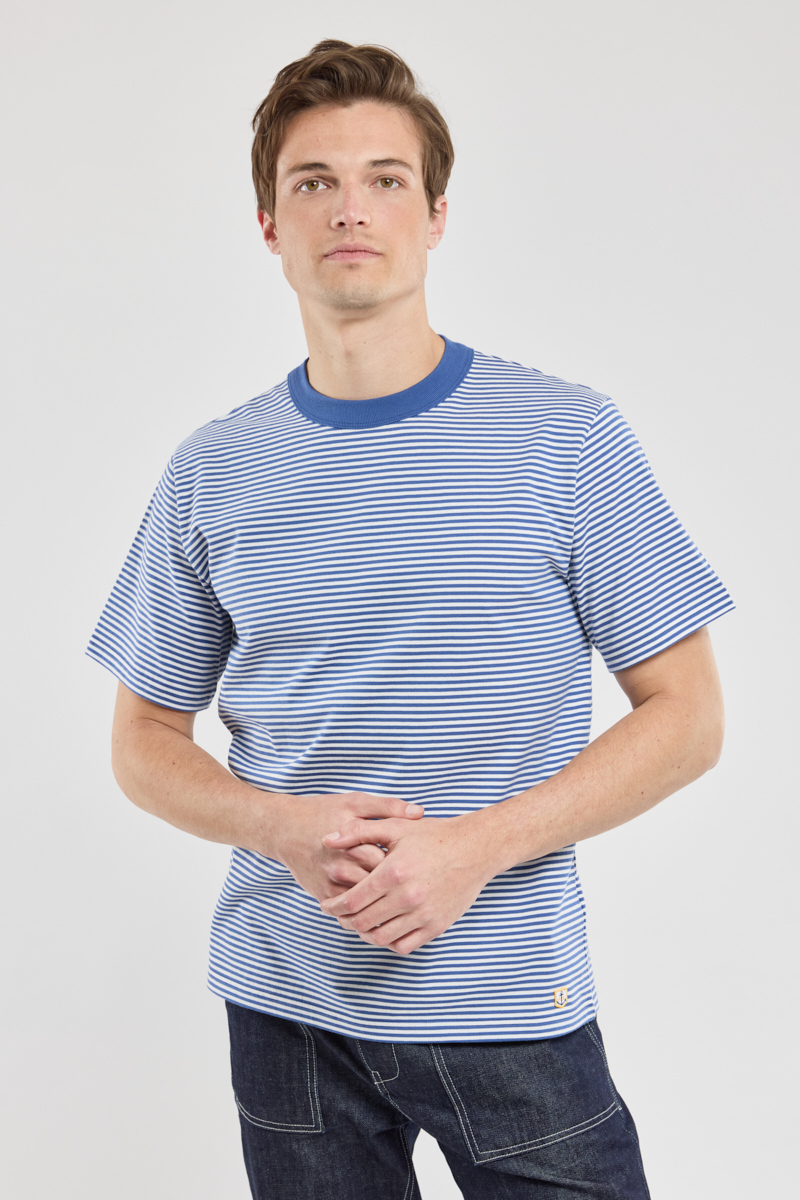 T-shirt rayé Héritage - coton léger