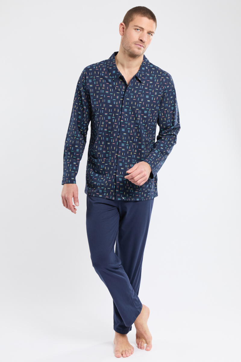 Pyjama ouvert - coton léger