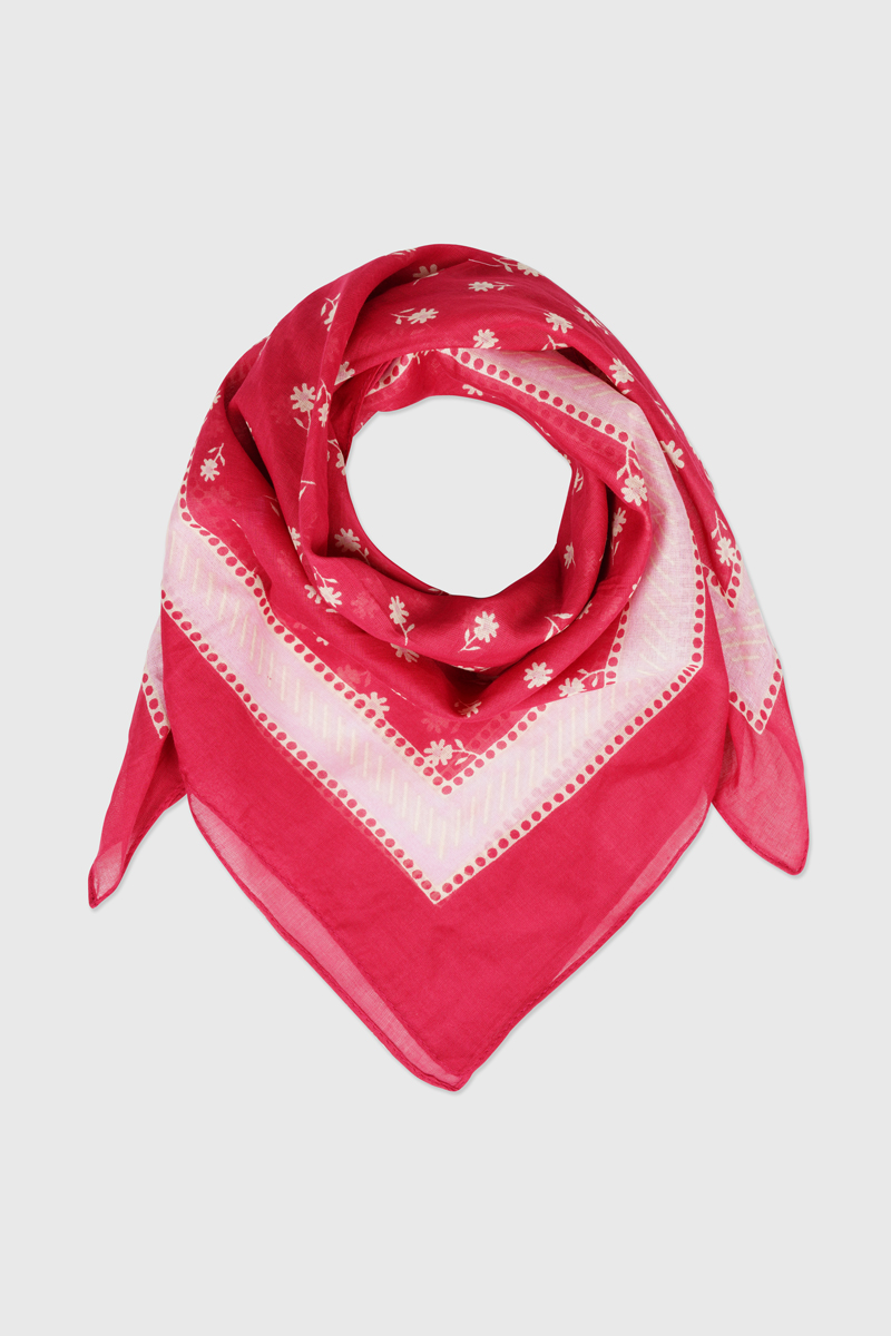 Foulard carré - coton
