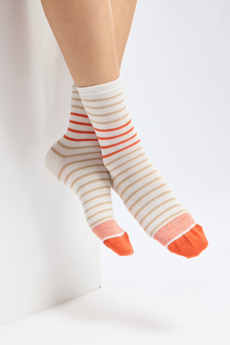 Chaussettes rayées - du 35 au 42