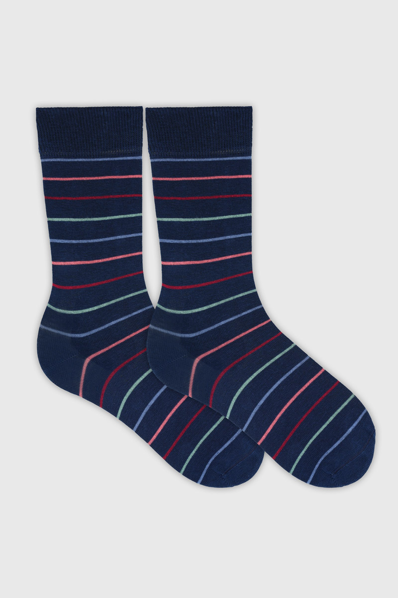 Chaussettes rayées - 39 au 46