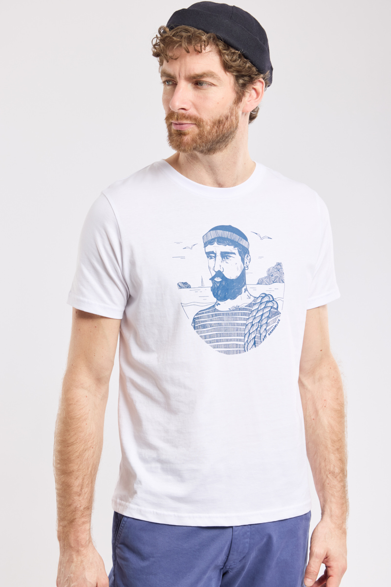 T-shirt marin - coton léger